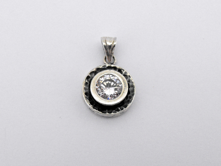 PANDANT CU CZ ALB [1]