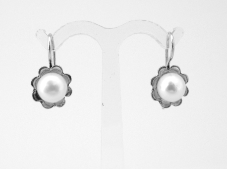 Argint - CERCEI CU PERLA