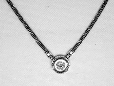 COLIER CU CZ ALB [4]