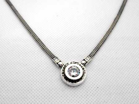 COLIER CU CZ ALB [2]