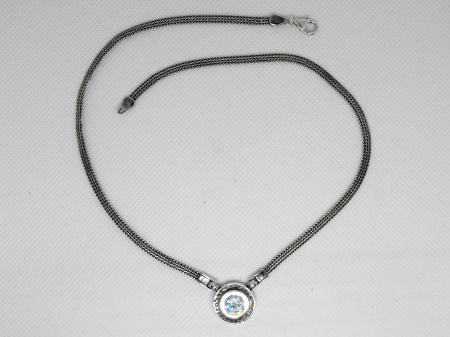 COLIER CU CZ ALB [5]