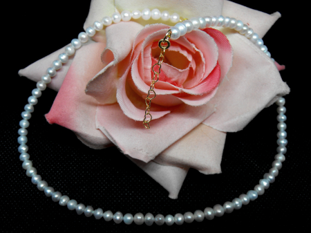 COLIERE - Colier Perle