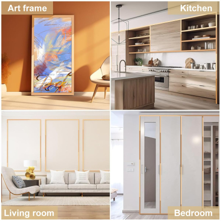 Bandă Metalică Adezivă Decorativă din Inox – Finisaj Oglindă [2]