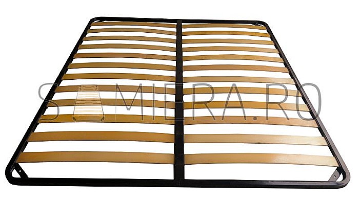 Somiera Metalica Lux pentru 2 persoane 200 cm [3]