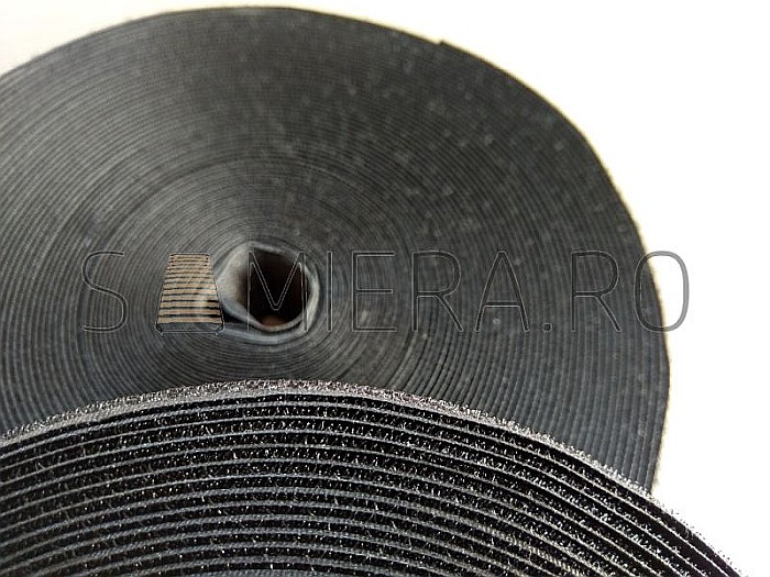 Banda velcro negru 50mm*25m [5]