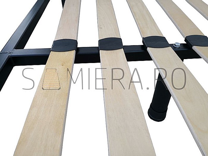 Somiera Metalica Standard pentru 2 persoane 200 cm [5]