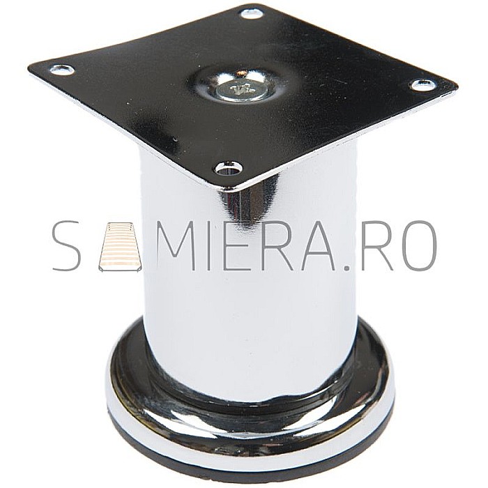 VC027B Picior reglabil D50 crom,  set 4 buc. [2]