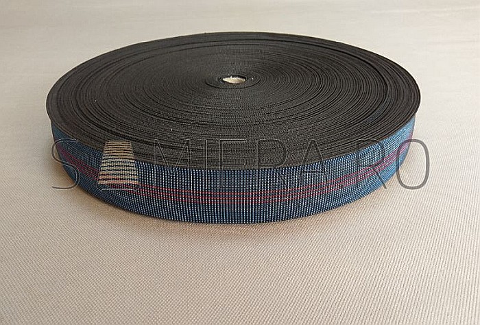 Chinga elastica, albastru, 70mm [2]