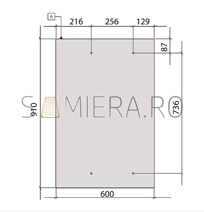 Mecanism extensie masa laptop cu arc [7]