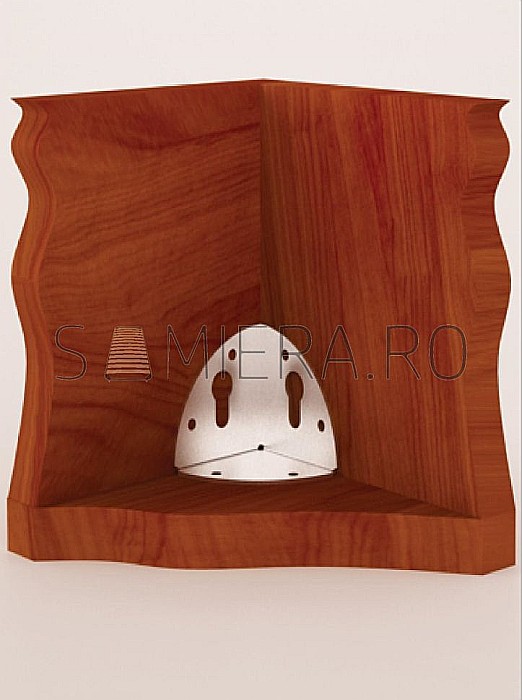 Set 4 buc., coltar 3 laturi, 47mm [2]