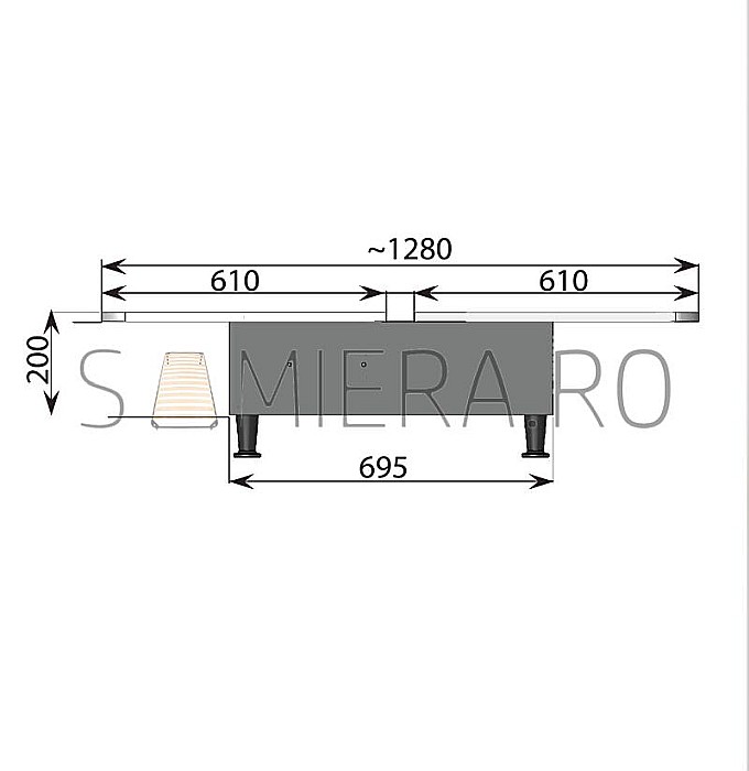 Mecanism canapea click-clack [6]