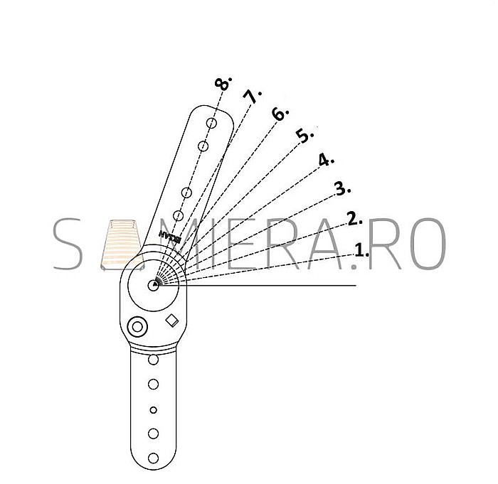 Mecanism laterale 8 rapoarte [3]