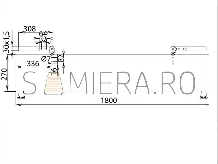 Mecanism laterale 8 rapoarte [4]