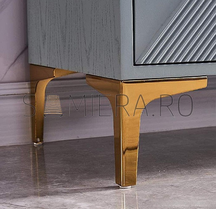 Piciorus metalic VC095, Auriu [2]