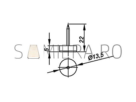 Picioruse VE.311.010 (1000 buc) [1]