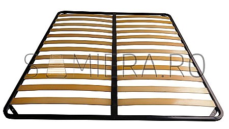 Somiera Metalica Lux pentru 2 persoane 200 cm [2]