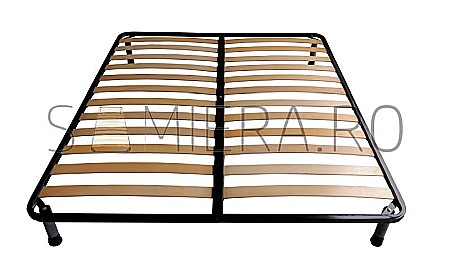 Somiera Metalica Lux pentru 2 persoane 200 cm [3]