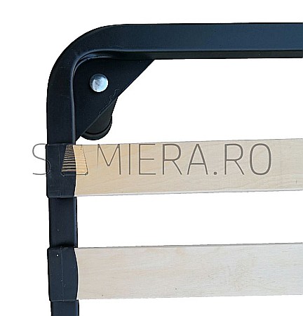 Somiera Metalica Standard pentru 2 persoane 200 cm [3]