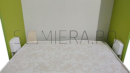 Sistem de rabatare somiera pat/dulap cu picior [1]