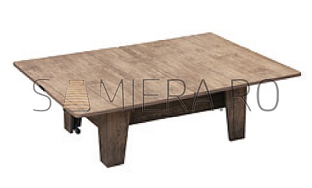 Mecanism masa rabatabila cu piston [6]