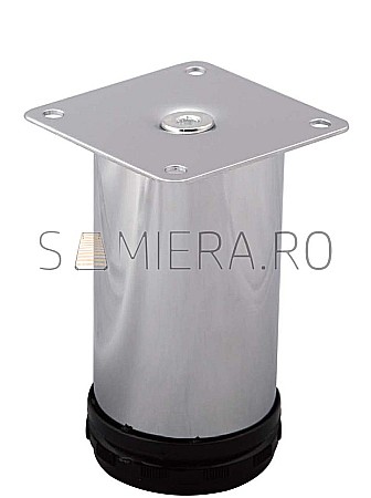 Accesorii mobilier - VC022 Picior reglabil D50 crom,  set 4 buc.
