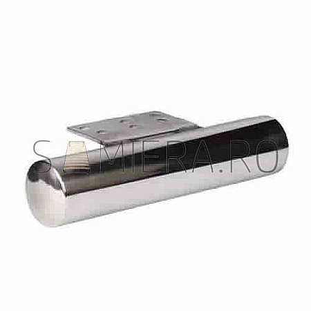 Picioare - Set 2 Picioruse tub VC40,  Ø 40, metal, crom