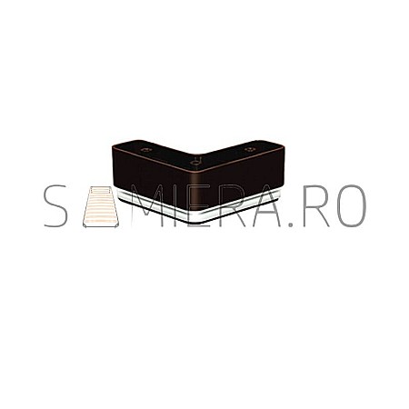 Picioare - Set 4 Picioruse KA183-03, 12*12*5cm, plastic, venghe