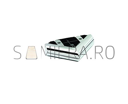 Picioare - Set 4 Picioruse KA100-01, 14*14*4cm, plastic, crom