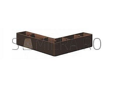 Picioare - Set 4 Piciooruse KA200-03, 14*14*4cm, plastic, venghe