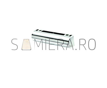 Picioare - Set 4 Picioruse VA221-01, 14*4cm, plastic, crom