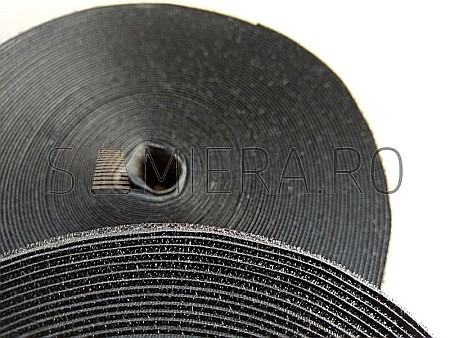 Banda velcro negru 20mm*25m [1]