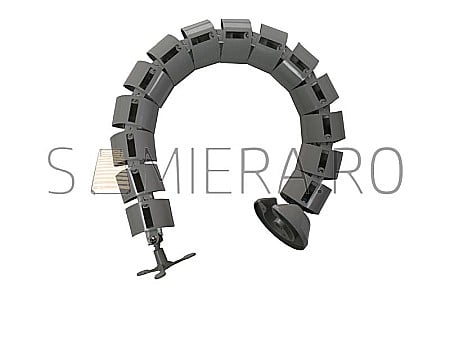Organizator cabluri vertebra [1]