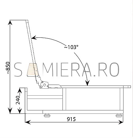 Mecanism canapea click-clack [3]