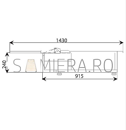 Mecanism canapea click-clack [4]