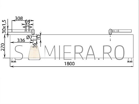Mecanism laterale 8 rapoarte [3]