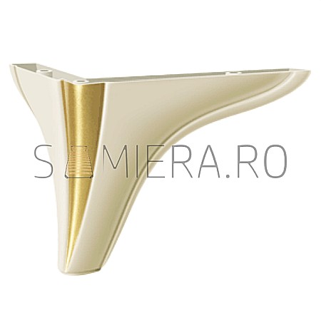 Picioare - Set 4 Picioruse VA703-136, 18*18*14cm, plastic, crem/aur