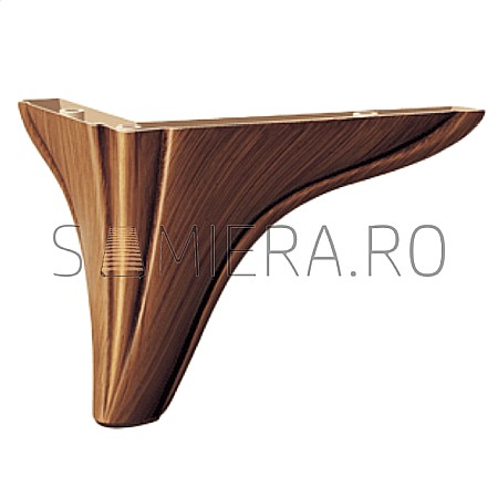 Set 4 Picioruse VA703-300, 18*18*14cm, plastic, nuc mat [0]