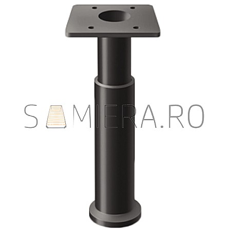 Somiere - Picior reglabil Plastic  GA210-06 15cm - 24 cm