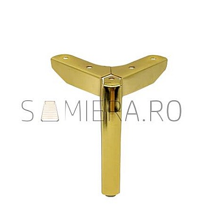 Accesorii mobilier - Piciorus metalic B038, Auriu
