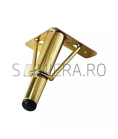 Picioruse metalic C013,  H=150mm, Auriu [1]