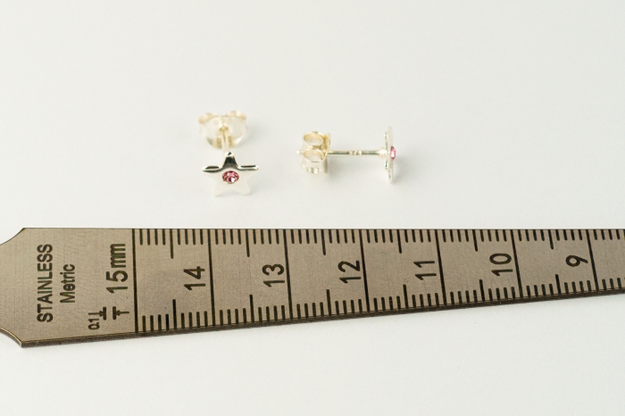 Cercei copii, aur 24K, argint 525, Bijuterii, Accesorii sigure, Design vesel, Cercei hypoalergenici, Cercei, pietricele, animăluțe, eleganți, ocazii speciale, premium, inchidere sigură pentru copii [5]