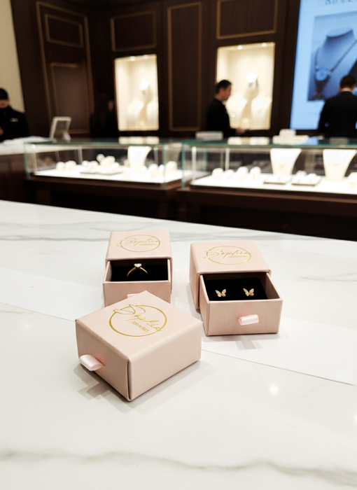 Cercei copii argint 925 placat cu aur 24K model om de turta dulce Sophia Collection [8]