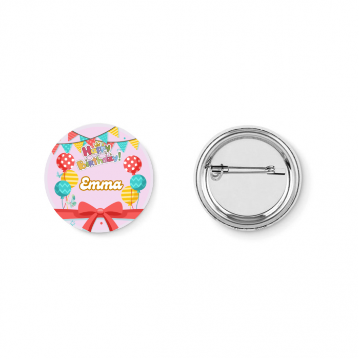 Insigna Happy Birthday 58 cm Set 8 bucati | Accesorii Petrecere Zi de Nastere [6]