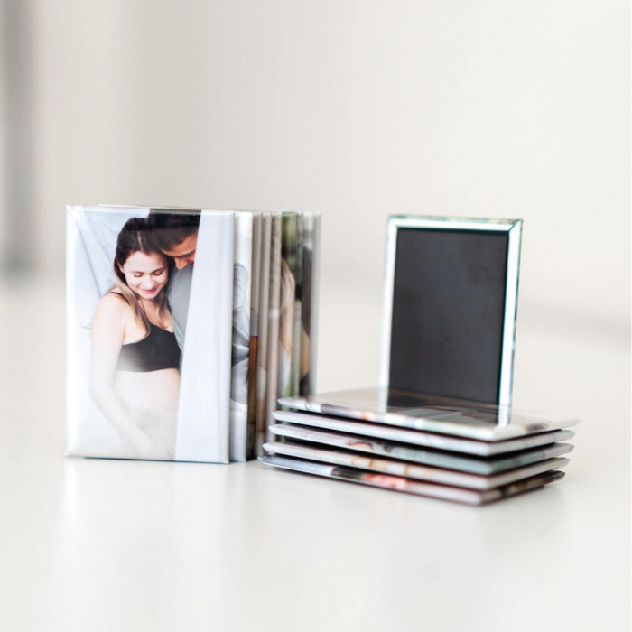 Set 15 magneti metalici 8x5.3 cm cu poza personalizate [3]