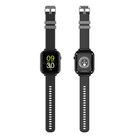 Ceas inteligent GPS KT38, ultra-subțire, 4G AMOLED, cu Android și Google Play, bazat pe AI, Model 2026 NEGRU [4]