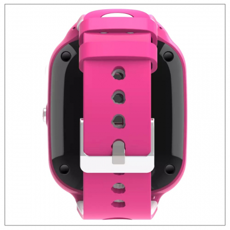 Ceas Inteligent pentru copii KT22 4G Roz, cu GPS, apelare video, rezistent la apa si localizare [3]