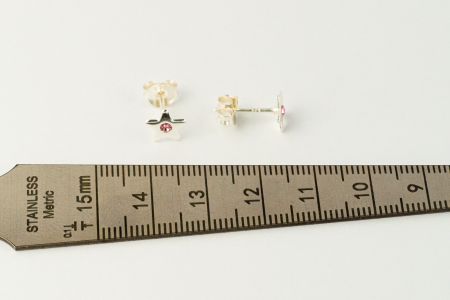 Cercei copii, aur 24K, argint 525, Bijuterii, Accesorii sigure, Design vesel, Cercei hypoalergenici, Cercei, pietricele, animăluțe, eleganți, ocazii speciale, premium, inchidere sigură pentru copii [4]