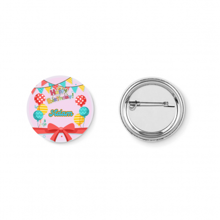 Magneti si insigne personalizate - Insigna Happy Birthday 58 cm Set 8 bucati | Accesorii Petrecere Zi de Nastere