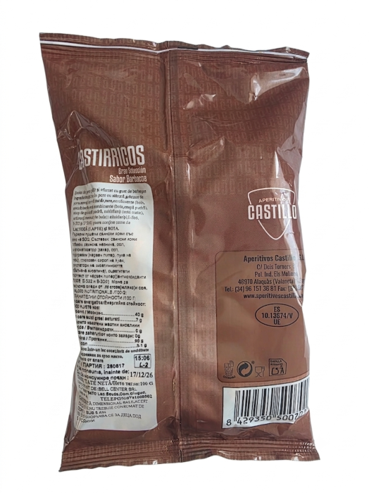 SORICI CROCANTI CU SLANINA 100G CASTIRRICOS BBQ - Castillo [2]