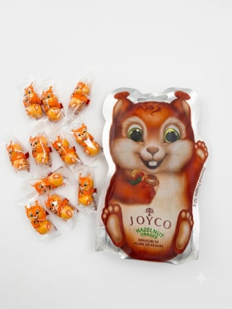 Napolitane/Baton fara zahar adaugat/Drajeuri - JOYCO Drajeuri alune de padure SQUIRELL 50 g